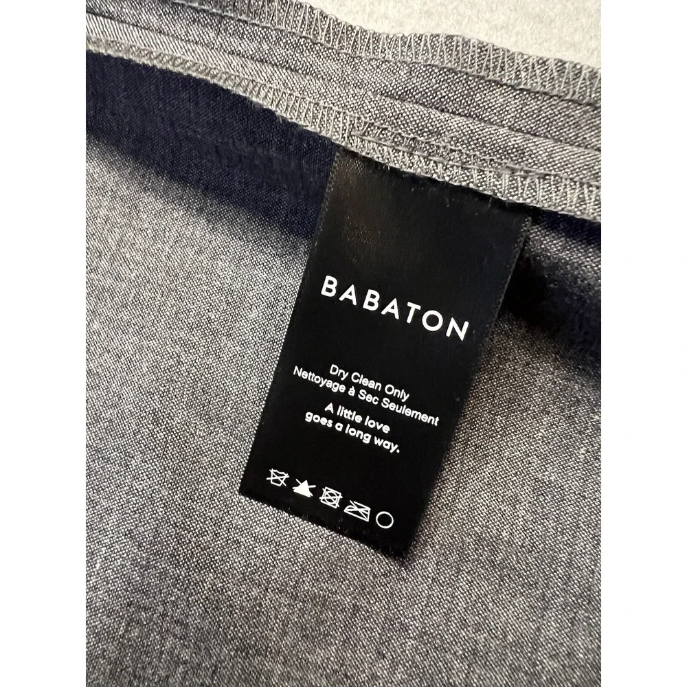 Babaton Grey  Wool / Rayon  Blend Straight Pencil Skirt Size 4 / S